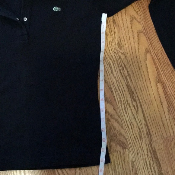 Lacoste Women's Classic Black Long Sleeve Top - Picture 7 of 8